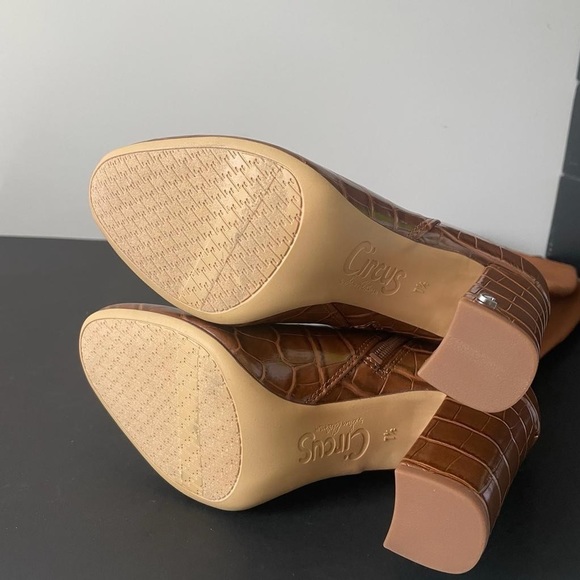 Nib Circus By Sam Edelman Clarimont Tall Stretch Knee high Boots in Mocha Croc - Picture 11 of 11